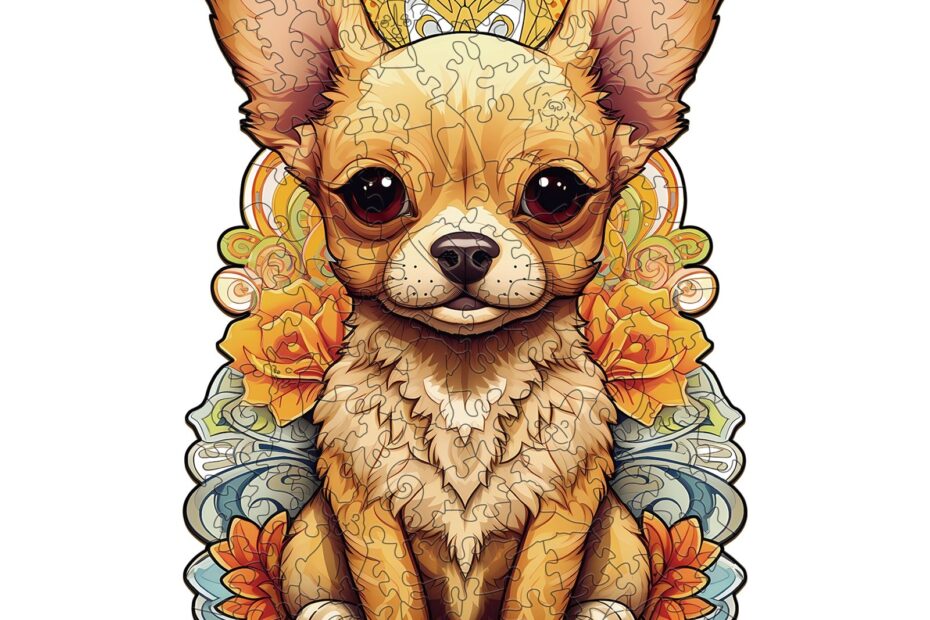 Holzpuzzle-Süßer Chihuahua-2 66d2d75ac5d9e