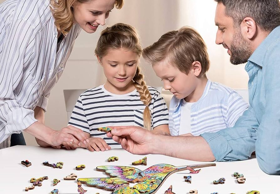 Erleben Sie die Kunst der achtsamen Einsamkeit mit Holzpuzzles 66dbe623513e1