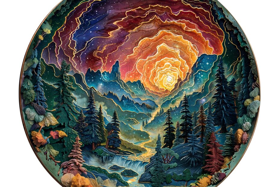 Holzpuzzle – 3D-Höhlenhimmel 66dbb8c075e34