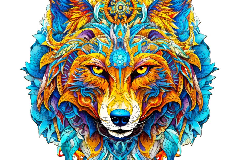 Holzpuzzle – Ehrgeiziger Wolf 66e13d5f2397b