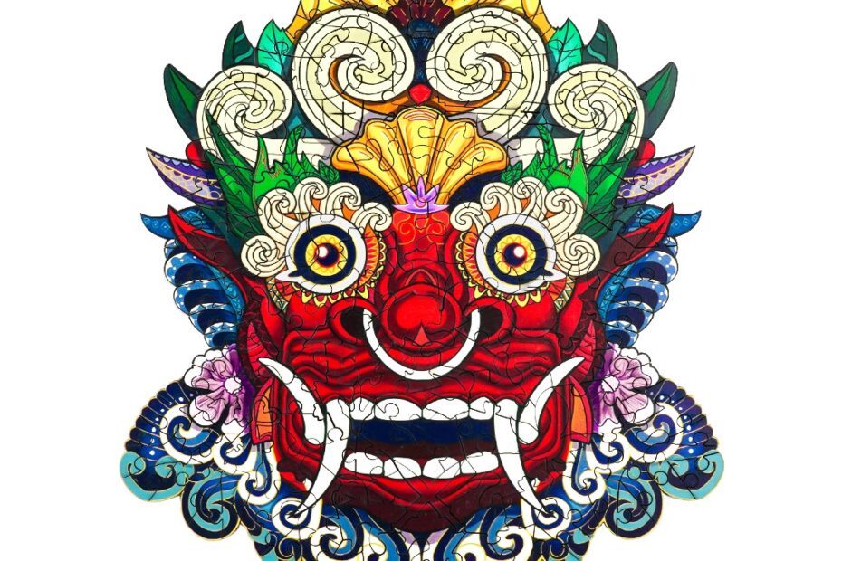 Holzpuzzle-ANCIENT MASK 66e05a94620aa