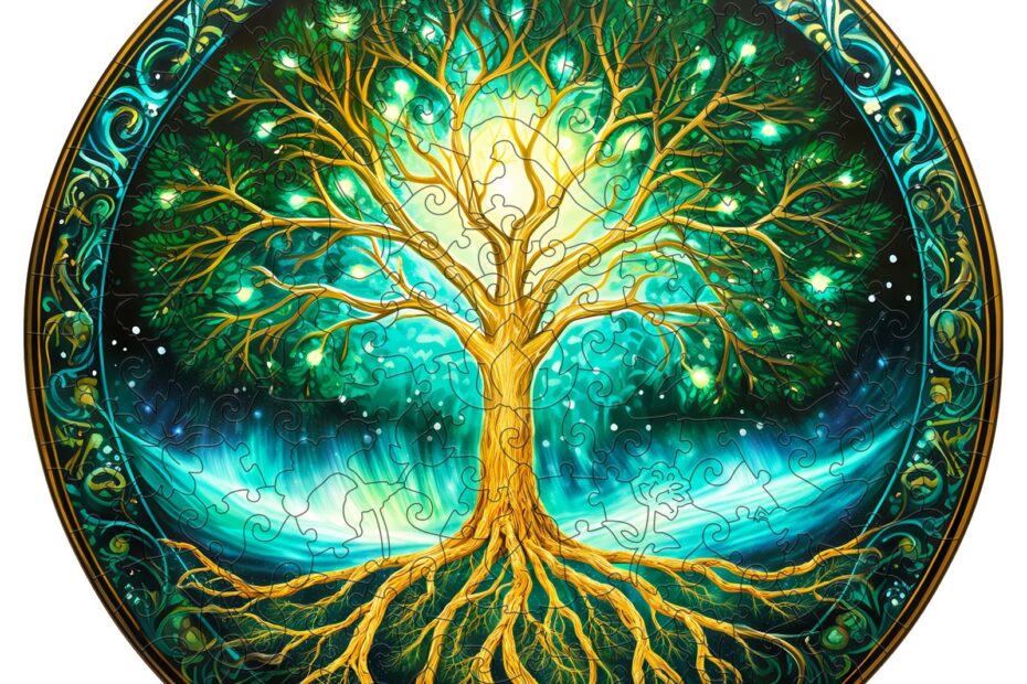 Holzpuzzle-Aurora Baum des Lebens 66e79ad5d739f