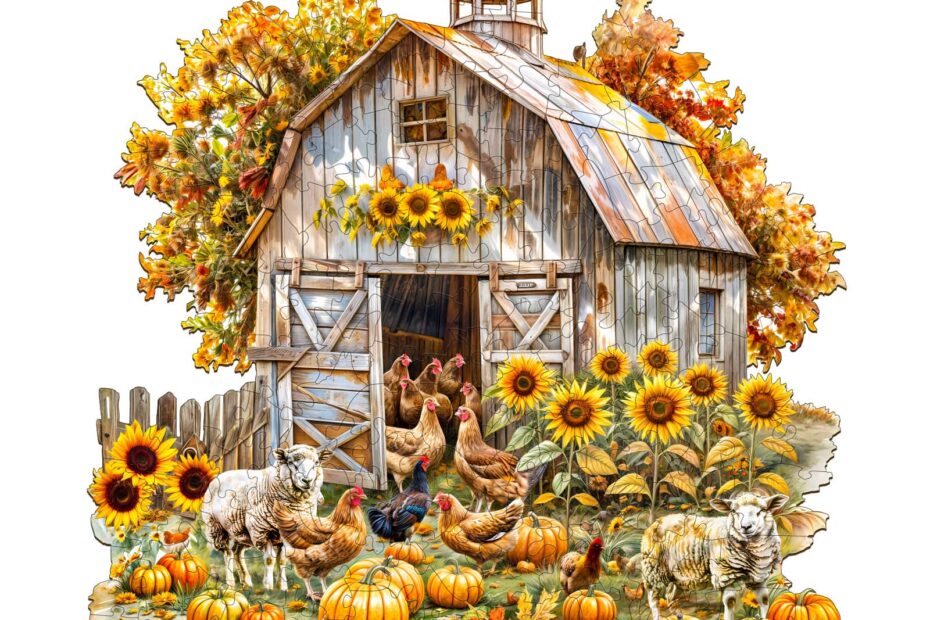 Holzpuzzle – Herbstbauernhof 66e3c71bafcb3