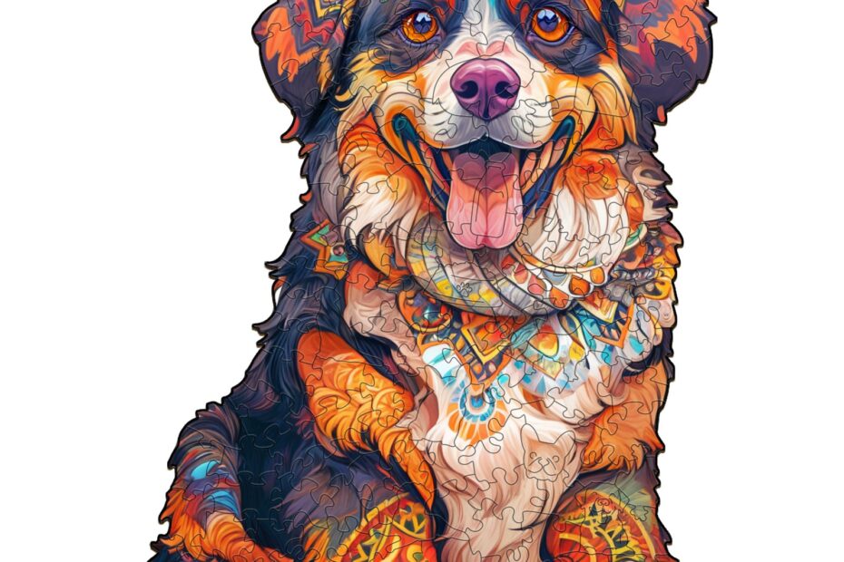 Holzpuzzle – Berner Sennenhund 66e816b2be79b