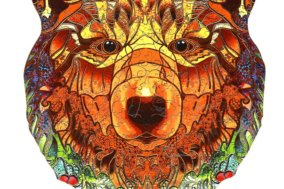 Holzpuzzle-BOLD BEAR 66e733c4b6620