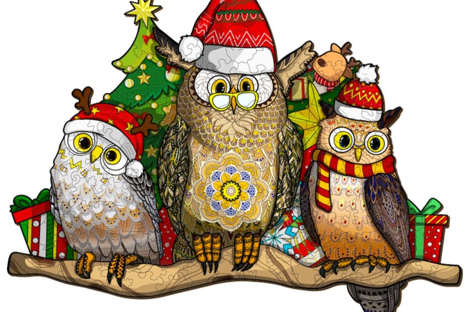 Holzpuzzle-CHRISTMAS PARTY 66e714b624d9e