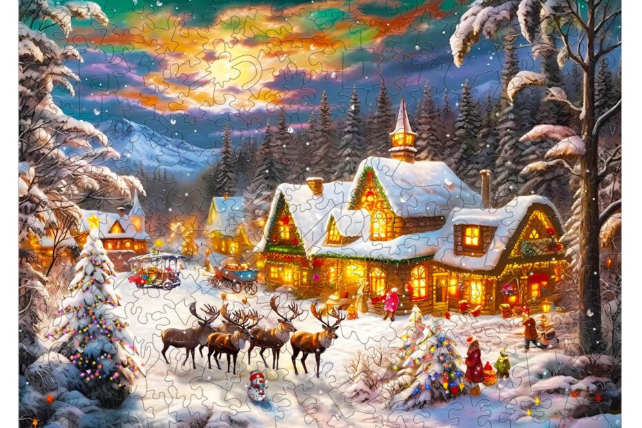 Holzpuzzle-Weihnachtsschnee 66db8f7ea9b46