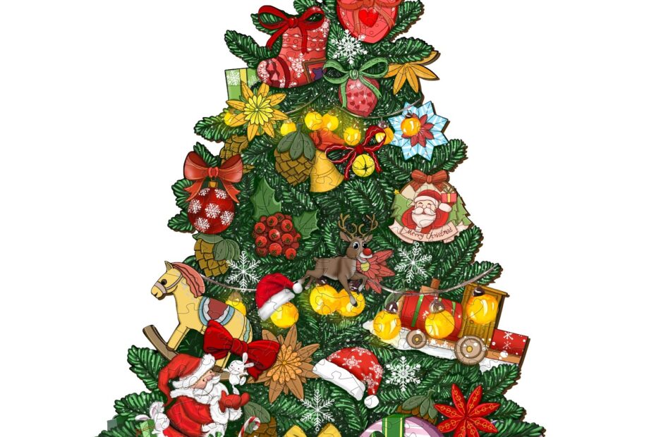 Holzpuzzle-CHRISTMAS TREE 66e08e212453e