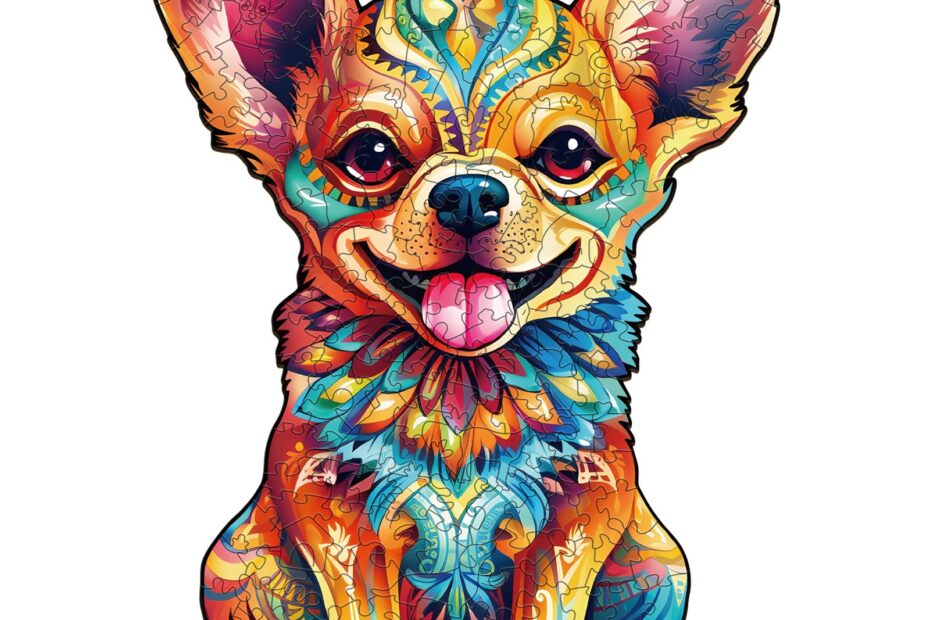 Holzpuzzle-Süßer Chihuahua 66e563b429d14
