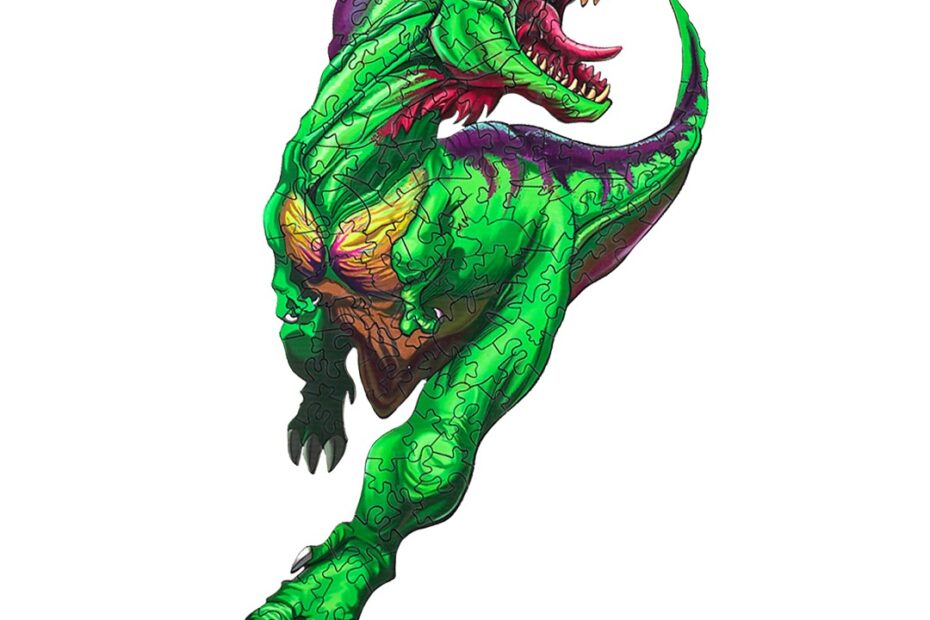 Holzpuzzle-FEROCIOUS T-REX 66e87db5a6579