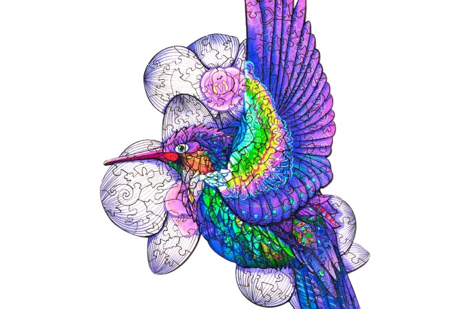 Holzpuzzle-FREE HUMMINGBIRD 66daea6be798a