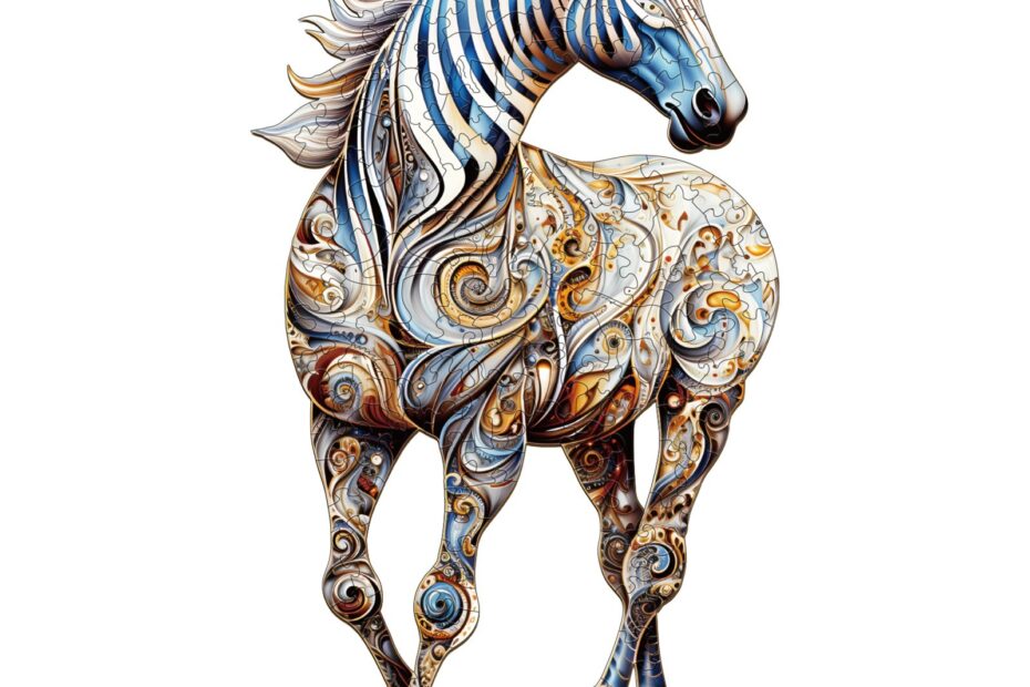 Holzpuzzle-Free Zebra 66dcb01830490