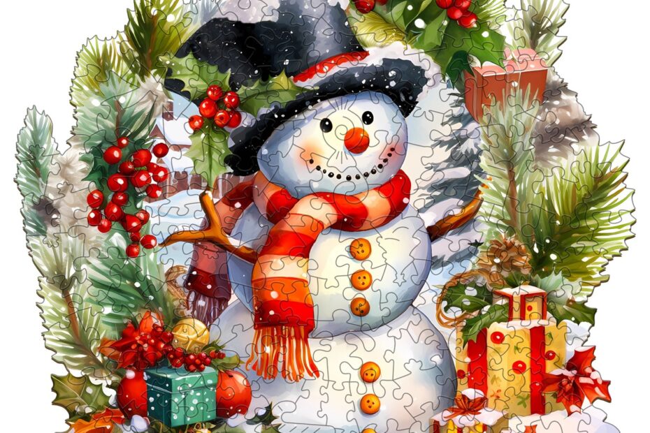 Holzpuzzle-Frosty der Schneemann 66e5e9c6769d3