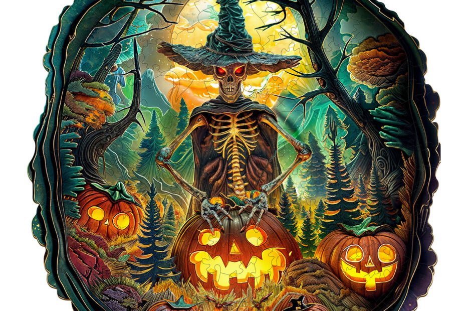 Holzpuzzle – Halloween-Skelett 66db663c84f34