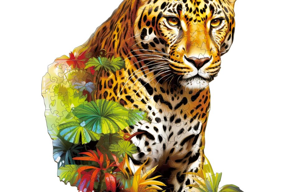 Holzpuzzle – Dschungelgepard 66e2a67b4af96