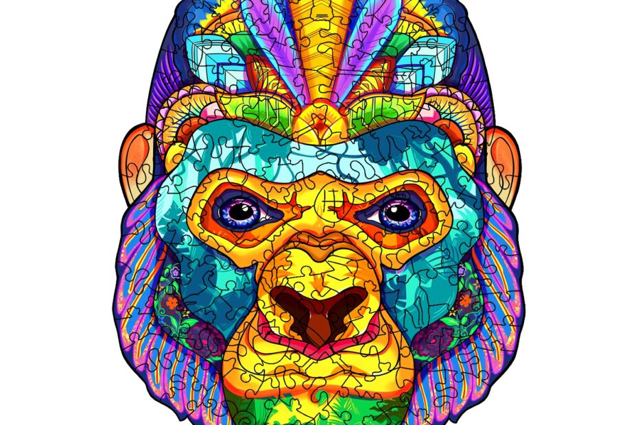 Holzpuzzle-JUNGLE KING KONG 66dc67df803fb