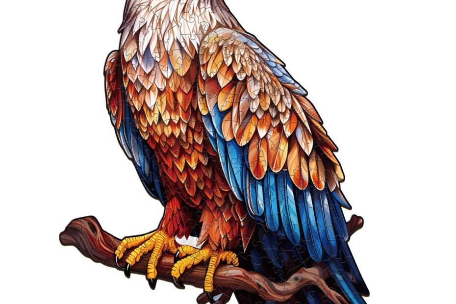 Holzpuzzle – Mächtiger Weißkopfseeadler 66e83fc873020