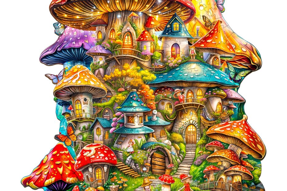 Holzpuzzle – Pilzhaus 66e89caa1781f