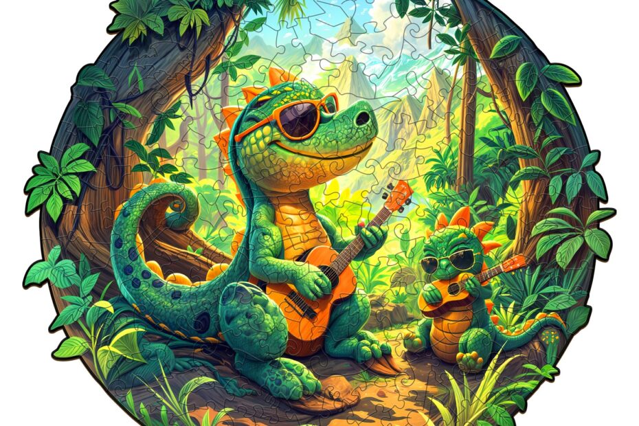 Holzpuzzle – Felsdinosaurier 66e76739ba411