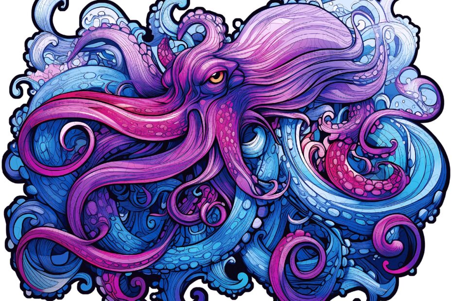 Holzpuzzle-Meeresoktopus 66e37efeb8322