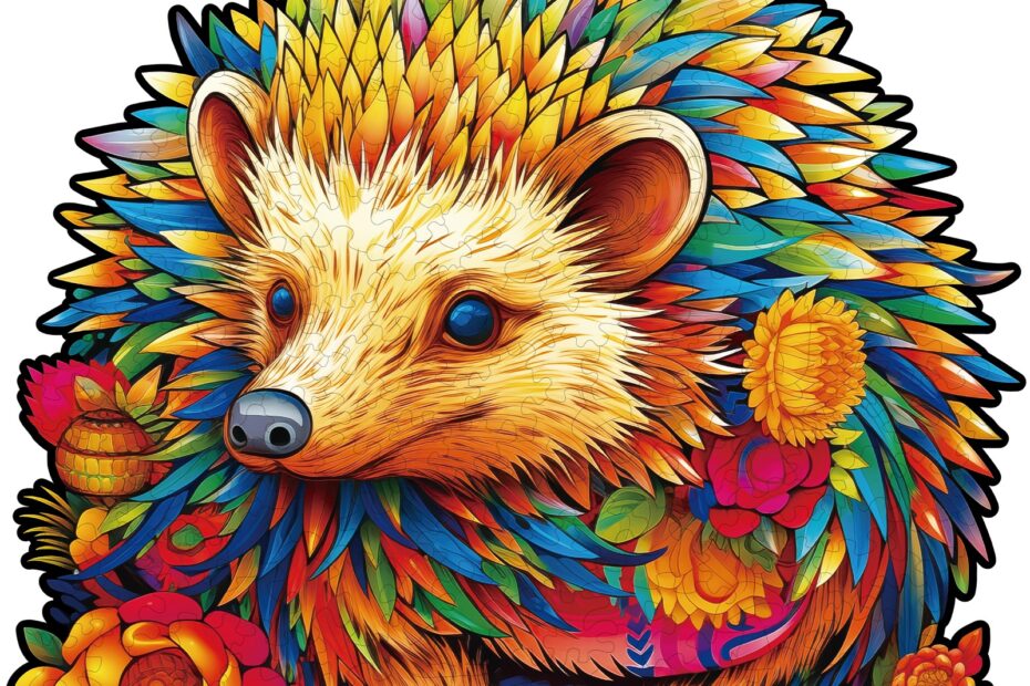 Holzpuzzle-Smart Hedgehog 66e2f8dba9f7d