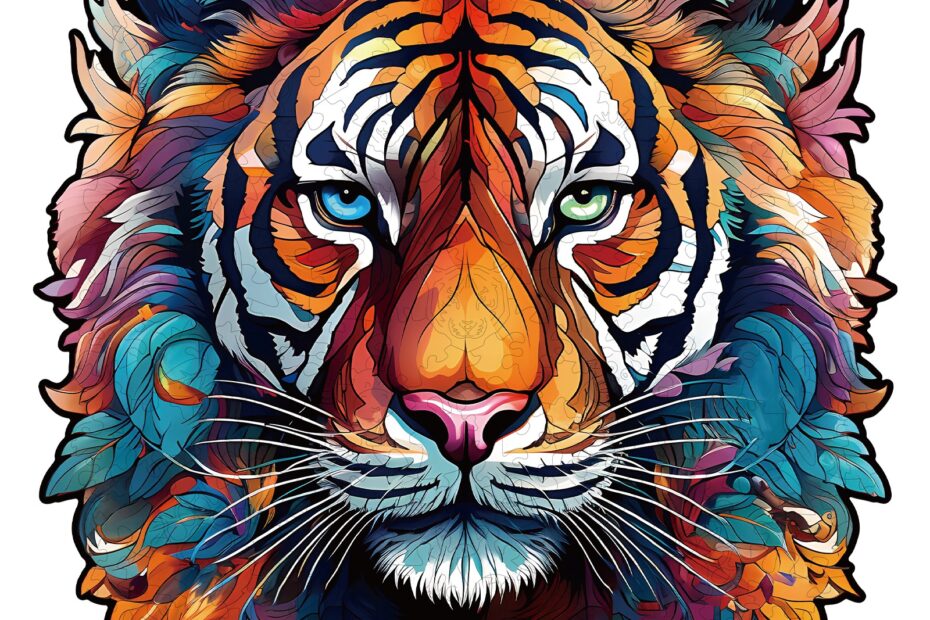 Holzpuzzle-Tough Tiger 66e4768da8d32