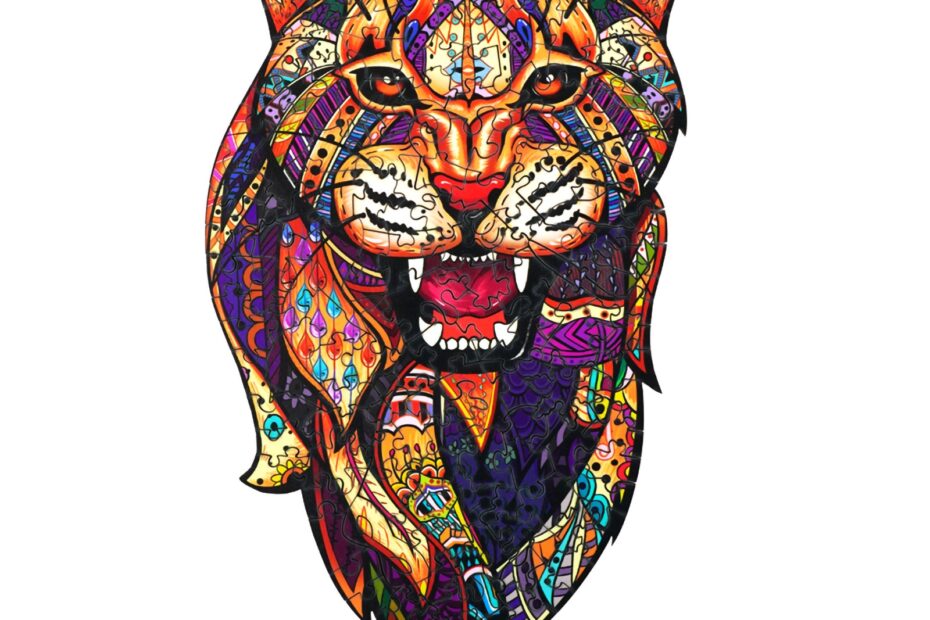 Holzpuzzle-VIGILANT LEOPARD 66e0f5423b6e2