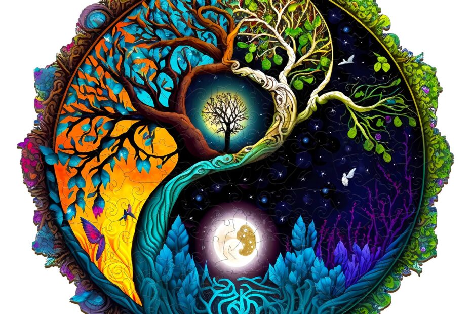 Holzpuzzle-Yin-Yang-Baum des Lebens 4 66db99cb064bc